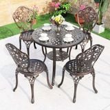  Ghế Nhôm Đúc Ngoài Trời DPAV2 