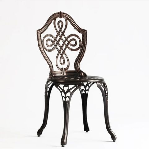 Ghế nhôm đúc cao cấp dành cho sân vườn ngoài trời