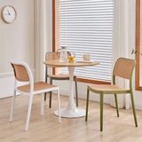  Ghế Nhựa Đúc Giả Mây S3051 