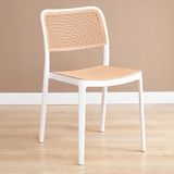  Ghế Nhựa Đúc Giả Mây S3051 