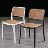  Ghế Nhựa Đúc Giả Mây S3051 