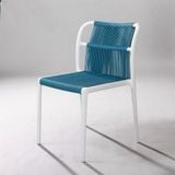  Ghế Nhựa Đúc S3038 - Thiết Kế Đan Dây Dù Hiện Đại, Bền Bỉ Với Thời Gian 