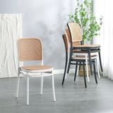  Ghế Nhựa Đúc Giả Mây S3042 - Thiết Kế Sang Trọng, Chịu Lực Tốt 