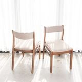  Ghế Ăn Gỗ Bọc Da Nord LHG22 