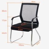  Ghế Quỳ Có Tay Mạ Crom DPD3 