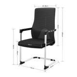  Ghế Quỳ Phòng Họp Nệm Lưới TKA07 