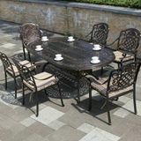  Ghế Sân Vườn Nhôm Đúc GN06 