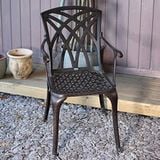  Ghế Nhôm Đúc Ngoài Trời GN19 - Phong Cách Bền Bỉ, Sang Trọng Cho Không Gian Ngoài Trời 