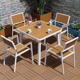  Ghế Ngoài Trời Polywood Tay Vuông HPG3 