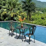  Ghế Nhôm Đúc Ngoài Trời AV002 