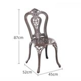  Ghế Nhôm Đúc Ngoài Trời AV002 