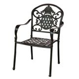  Ghế Sân Vườn Nhôm Đúc GN06 