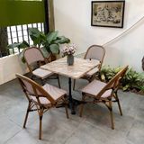  Ghế Lưới Textilene Ngoài Trời GC15D - Phong Cách Tinh Tế Và Bền Bỉ Cho Không Gian Ngoại Thất 