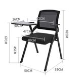  Ghế Đào Tạo Có Bảng Viết DPD26A 