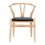  Ghế Chân Gỗ Bọc Nệm Wishbone LHG03 Ngồi Êm 