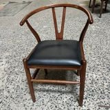  Ghế Chân Gỗ Bọc Nệm Wishbone LHG03 Ngồi Êm 