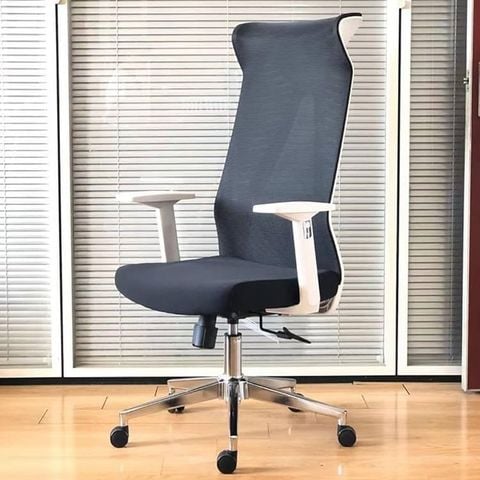 Ghế ăn tựa đầu, chân mạ crom chắc chắn, phù hợp mọi không gian