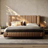  Giường Ngủ Bọc Da Cao Cấp Harmony – Mẫu Giường Thanh Lịch, Hiện Đại 