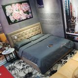  Giường Ngủ Bọc Da Cao Cấp Lura – Mẫu Giường Hiện Đại, Êm Ái, Đẹp Mắt 