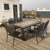  Bộ Bàn Ghế Sân Vườn BN18M + GN05 - Thiết Kế Sang Trọng, Bền Bỉ Cho Không Gian Ngoài Trời 