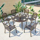  Bàn Sân Vườn HPBN44 - Thiết Kế Sang Trọng, Bền Bỉ Cho Không Gian Ngoài Trời 