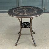  Bàn Tròn Nhôm Đúc Ngoài Trời DPBV2 