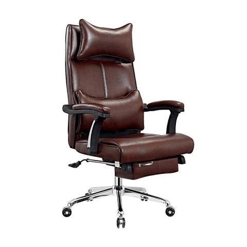 Ghế giám đốc bọc da ngả lưng thoải mái