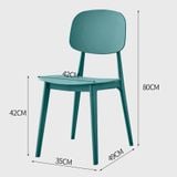  Ghế Nhựa Đúc Nguyên Khối S3043 Bền Đẹp 