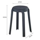  Ghế Đôn Nhựa Đúc DPGSK2 