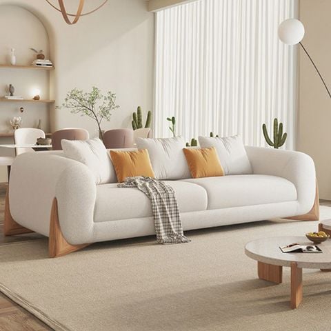 sofa chân gỗ