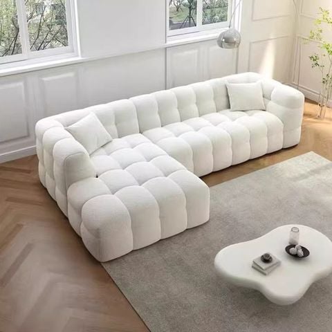 Sofa góc L giá rẻ hiện đại tiết kiệm không gian