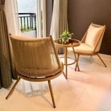  Bộ Bàn Ghế Ban Công PTT6041 - Thiết Kế Độc Đáo, Thoải Mái, Phù Hợp Không Gian Ngoài Trời 