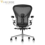  Ghế Công Thái Học Herman Miller Aeron Khung Nhôm Chân Nhôm 