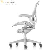  Ghế Công Thái Học Herman Miller Aeron Khung Hợp Kim Chân Nhựa 