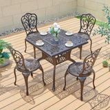  Ghế Nhôm Đúc Ngoài Trời DPAV1A 