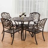  Bộ Bàn Ghế Ngoài Trời Nhôm Đúc BN03 + DPAV4A 