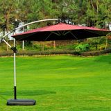  Ô Dù Tròn Lệch Tâm Nhôm DPOTLTN27 