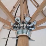  Ô Tròn Chính Tâm 2 Tầng Nhôm Sơn Vân Gỗ LHOD02 – Đẳng Cấp & Bền Bỉ 