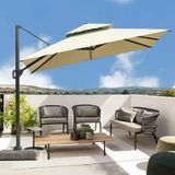  Ô Dù Vuông Lệch Tâm Nhôm DPOVLTN30 