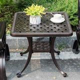  Bàn Vuông Nhôm Đúc Ngoài Trời DPBV13 