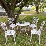  Bộ Bàn Ghế Sân Vườn BN14 + GN14 - Thiết Kế Sang Trọng, Bền Bỉ Cho Không Gian Ngoài Trời 