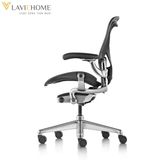  Ghế Công Thái Học Herman Miller Aeron Khung Nhôm Chân Nhôm 