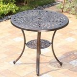  Bàn Tròn Nhôm Đúc Ngoài Trời DPBV03 