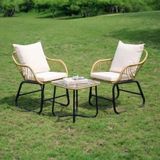  Bộ Bàn Ghế Ban Công CB395245 - Thiết Kế Tinh Tế, Bền Bỉ Cho Không Gian Ngoài Trời 