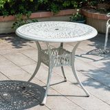  Bàn Tròn Sân Vườn Nhôm Đúc BN03 