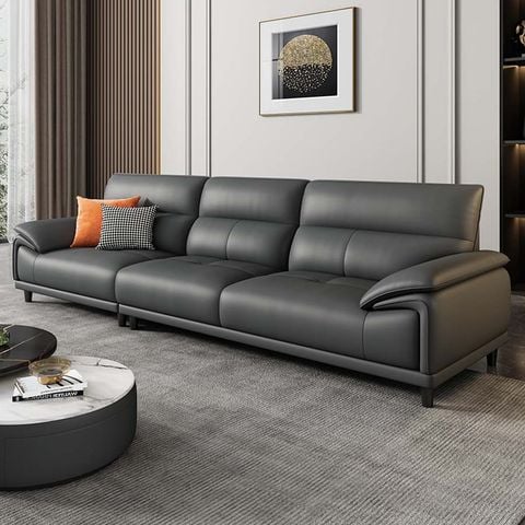Sofa văng bọc da hiện đại
