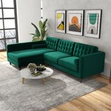  Sofa Góc Bọc Nỉ Cao Cấp Louvre 