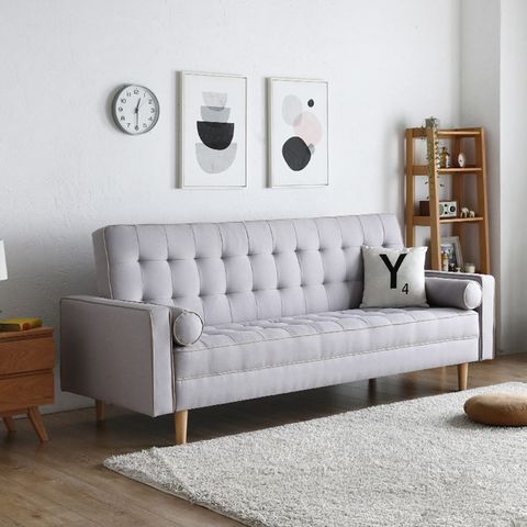 Sofa dài 2m bọc vải tiện lợi cho phòng khách nhỏ