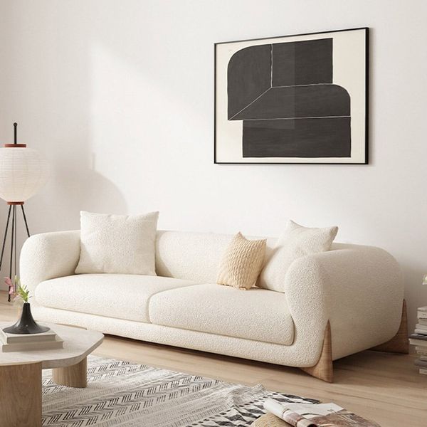 Sofa da phòng khách nhỏ Milano Cozy