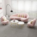  Sofa Nỉ Semicircle 